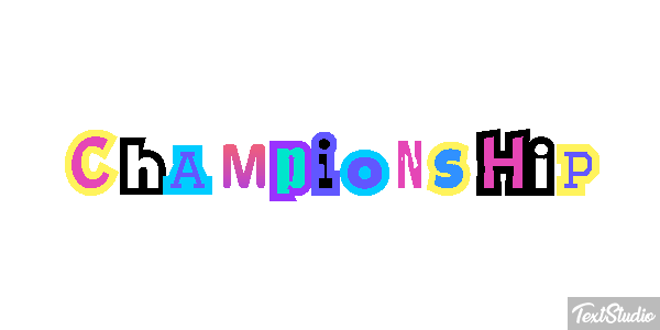 Championship Effet de texte