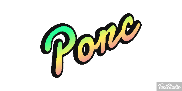 Porc Effet de texte