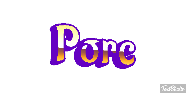 Porc Effet de texte