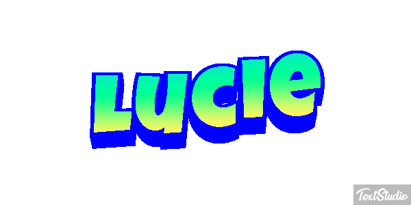 Lucie Text effect