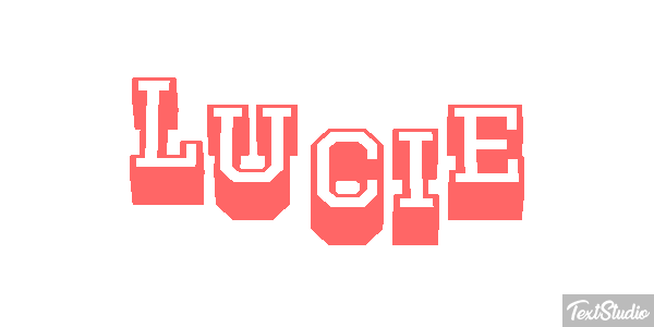 Lucie Text effect