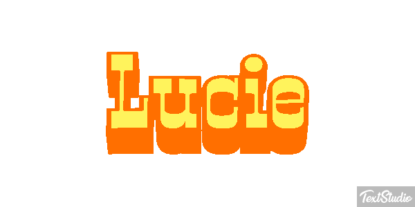 Lucie Text effect