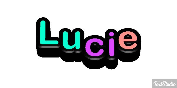 Lucie Text effect