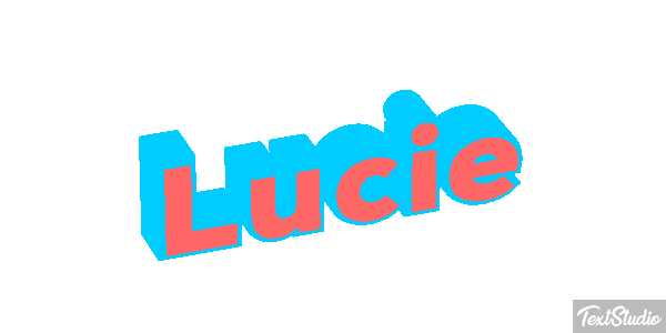 Lucie Text effect