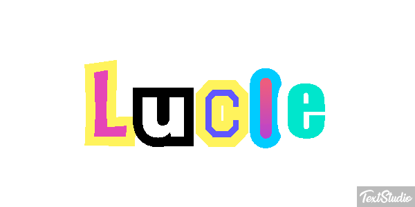 Lucie Text effect