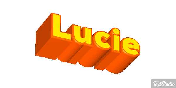 Lucie Text effect