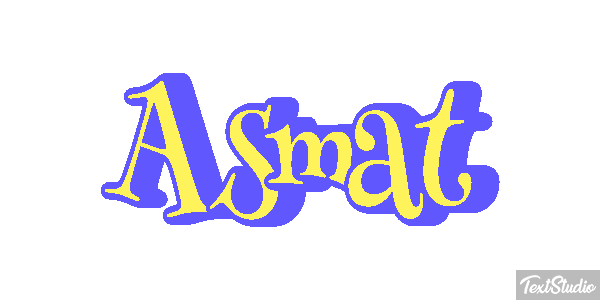 Asmat Text effect