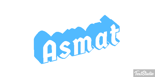 Asmat Text effect