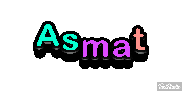 Asmat Text effect