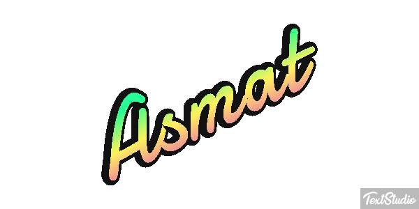 Asmat Text effect