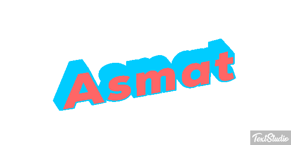 Asmat Text effect