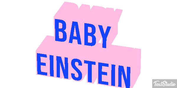 Baby Einstein Efeito do texto