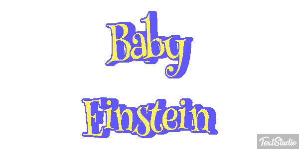 Baby Einstein Efeito do texto