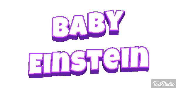 Baby Einstein Efeito do texto