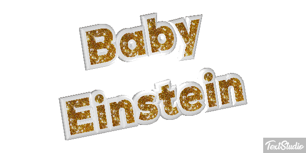 Baby Einstein Efeito do texto