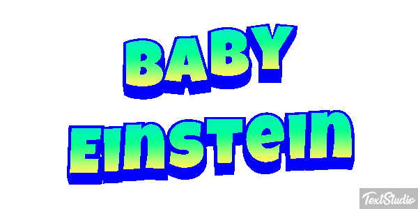 Baby Einstein Efeito do texto