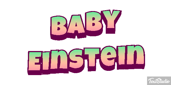 Baby Einstein Efeito do texto
