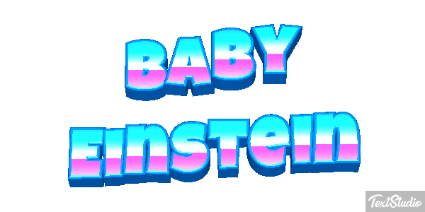 Baby Einstein Efeito do texto