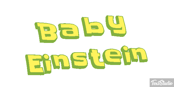 Baby Einstein Efeito do texto