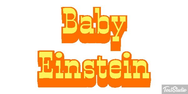 Baby Einstein Efeito do texto