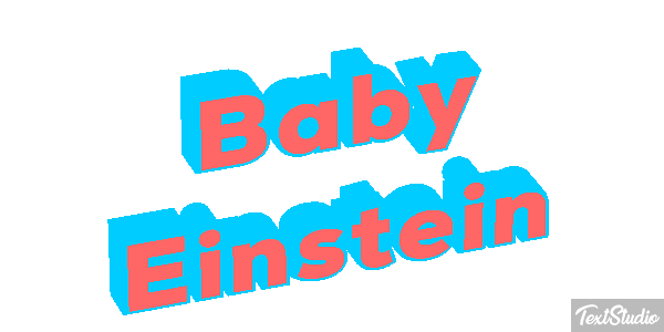 Baby Einstein Efeito do texto