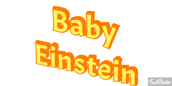 Baby Einstein Efeito do texto