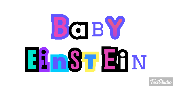 Baby Einstein Efeito do texto
