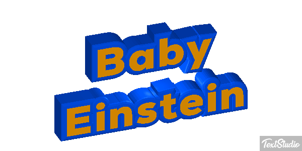 Baby Einstein Efeito do texto