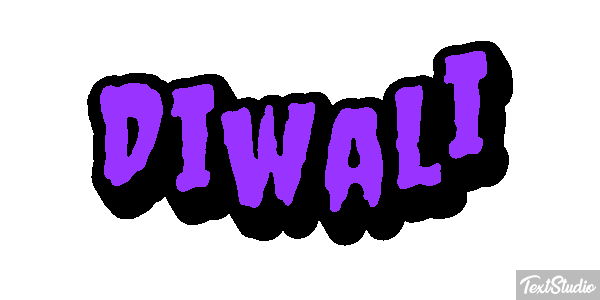 Diwali Text effect