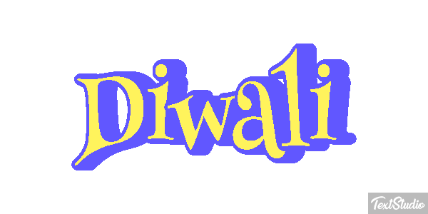 Diwali Text effect