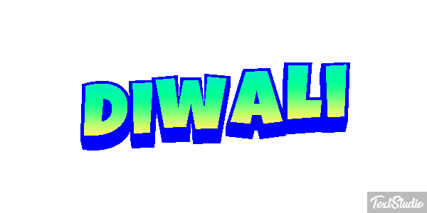 Diwali Text effect