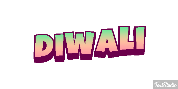 Diwali Text effect