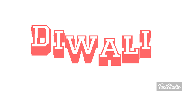 Diwali Text effect