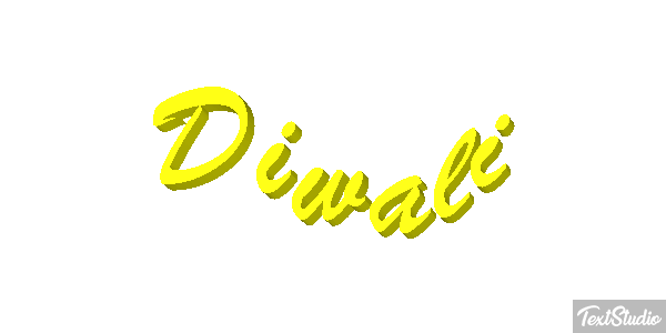 Diwali Text effect