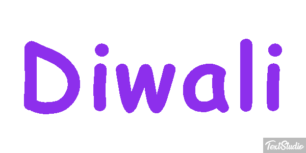 Diwali Text effect