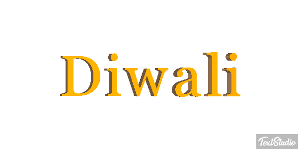 Diwali Text effect