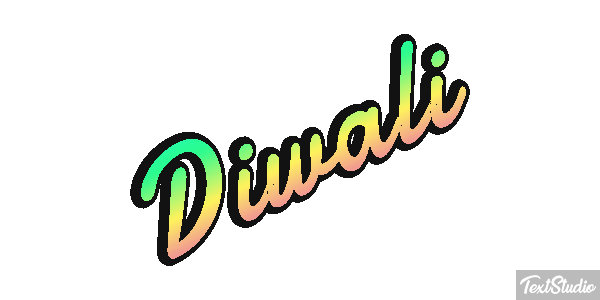 Diwali Text effect