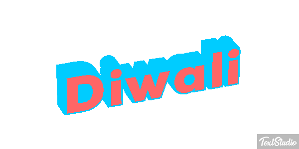 Diwali Text effect