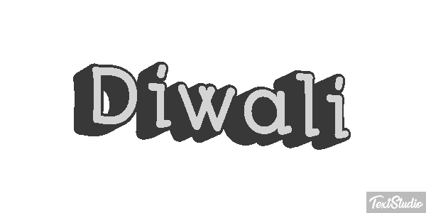 Diwali Text effect