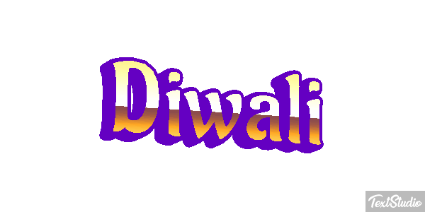Diwali Text effect