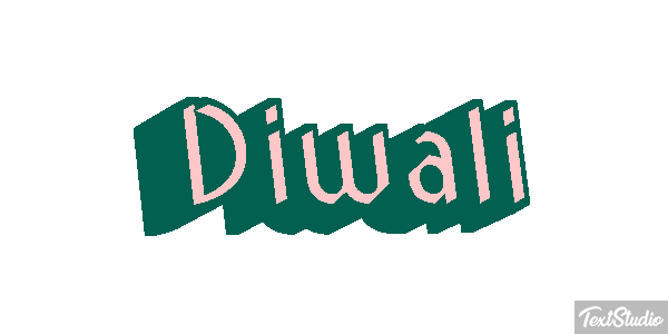 Diwali Text effect