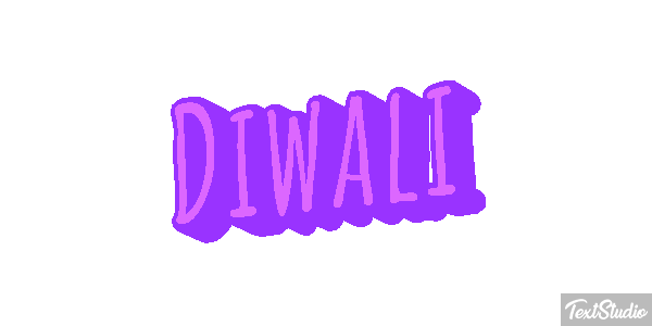 Diwali Text effect