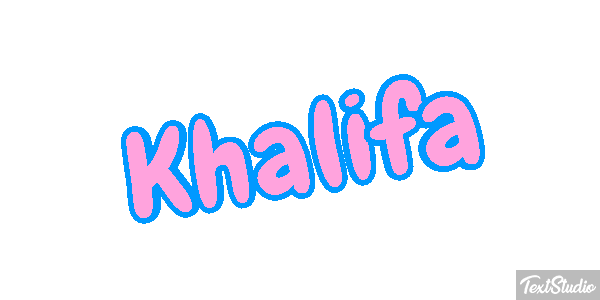 Khalifa Tekst effect