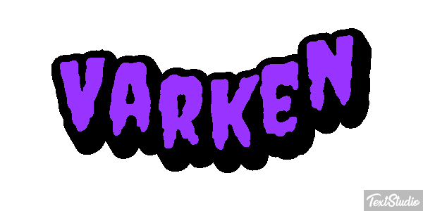 Varken Tekst effect