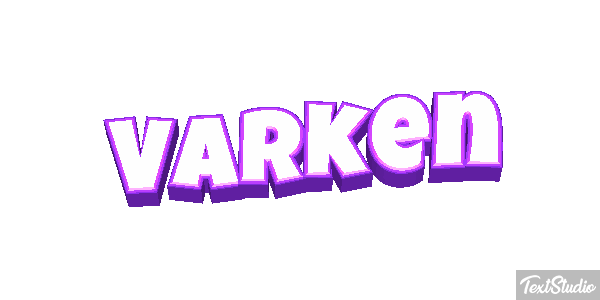 Varken Tekst effect