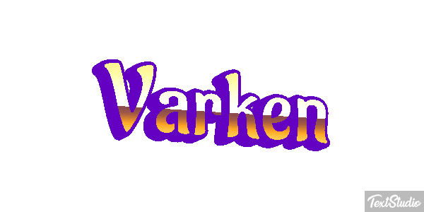 Varken Tekst effect