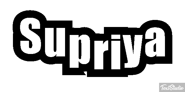 Supriya Texteffekt
