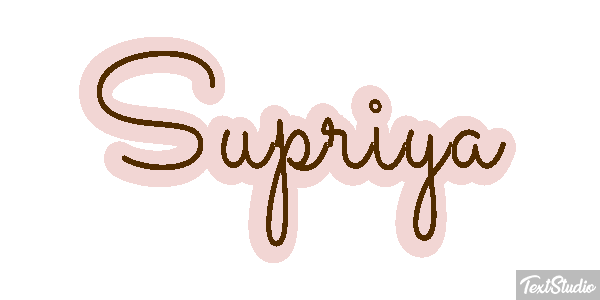 Supriya Texteffekt
