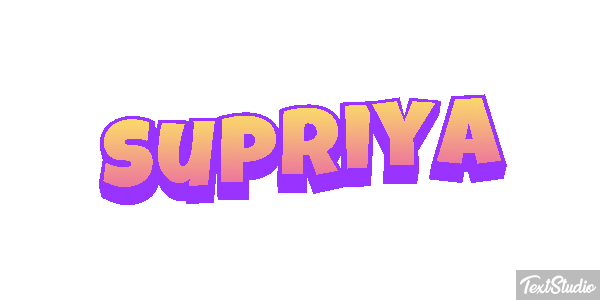 Supriya Texteffekt