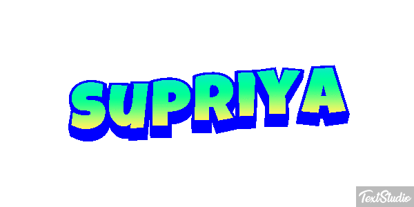 Supriya Texteffekt